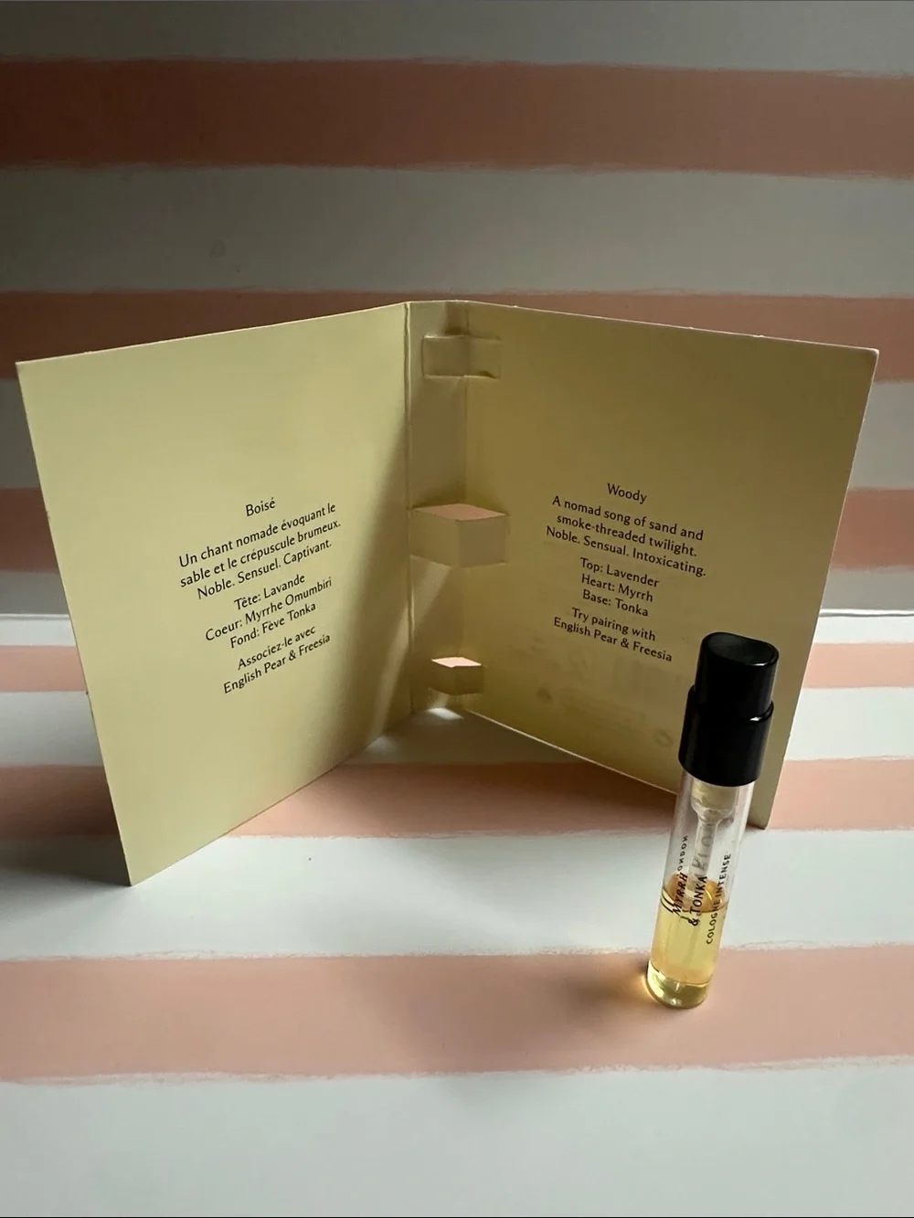 Jo Malone sample